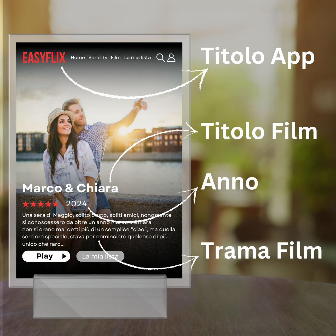 Targa Netflix Plexiglass