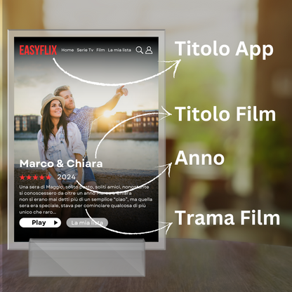 Targa Netflix Plexiglass